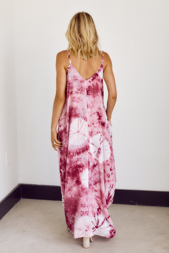 Skylar Tie Dye Maxi Dress