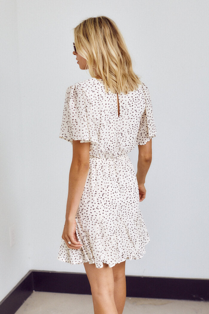 Melbourne Flutter Sleeve Dress