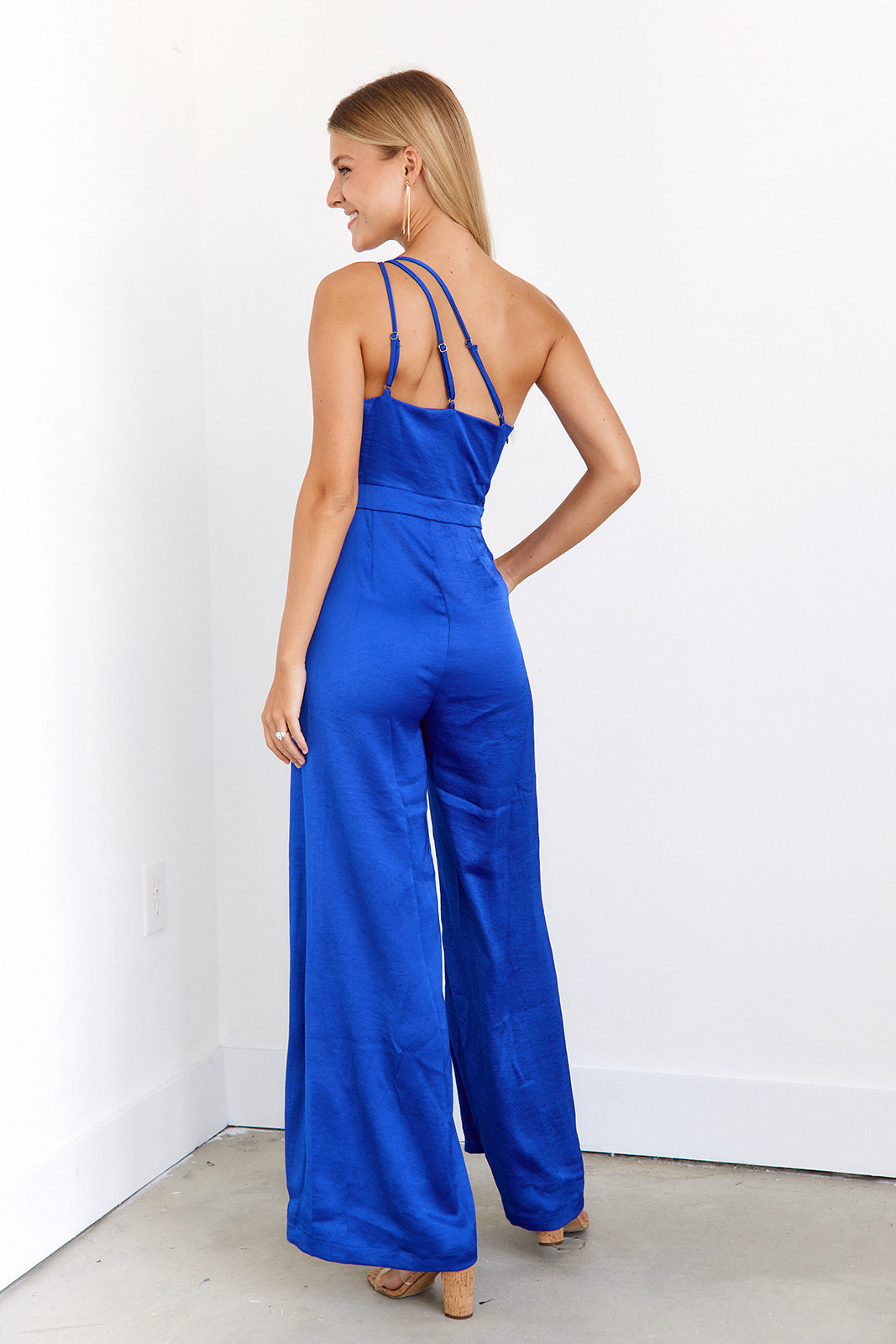 SALE - Ruby One Shoulder Jumpsuit