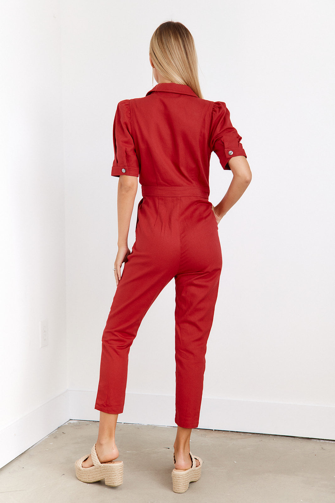 SALE - Poppy Utility Jumpsuit