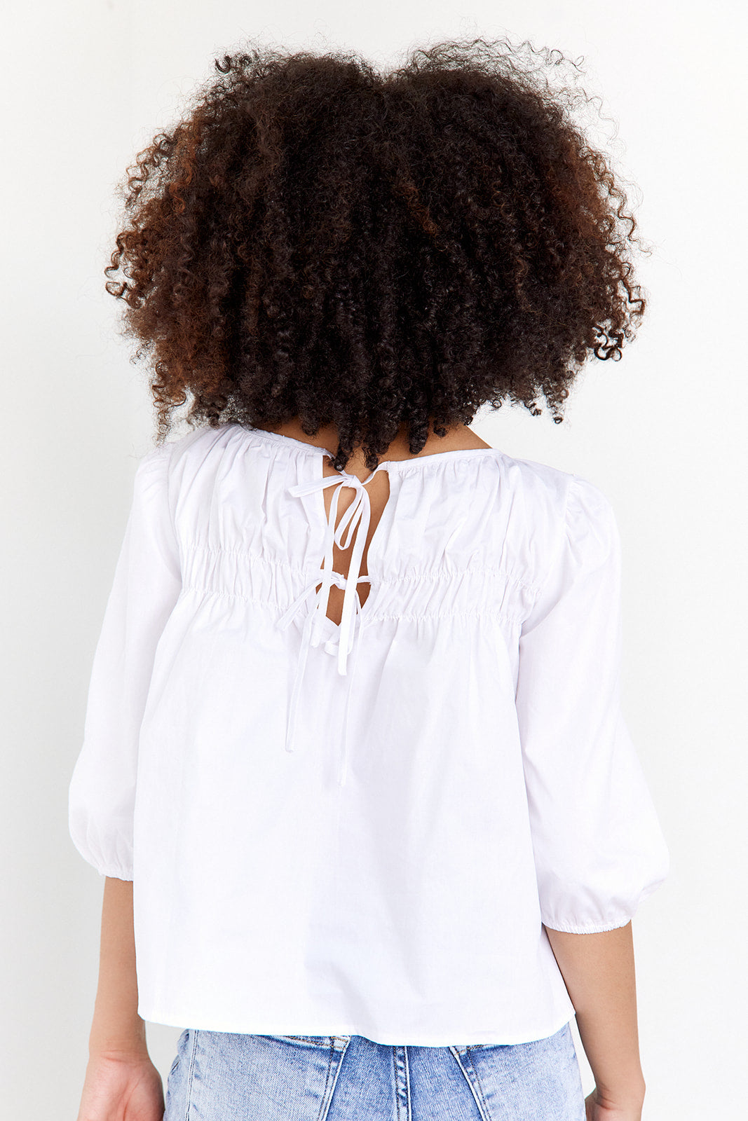 SALE- Elowyn Smocked Blouse