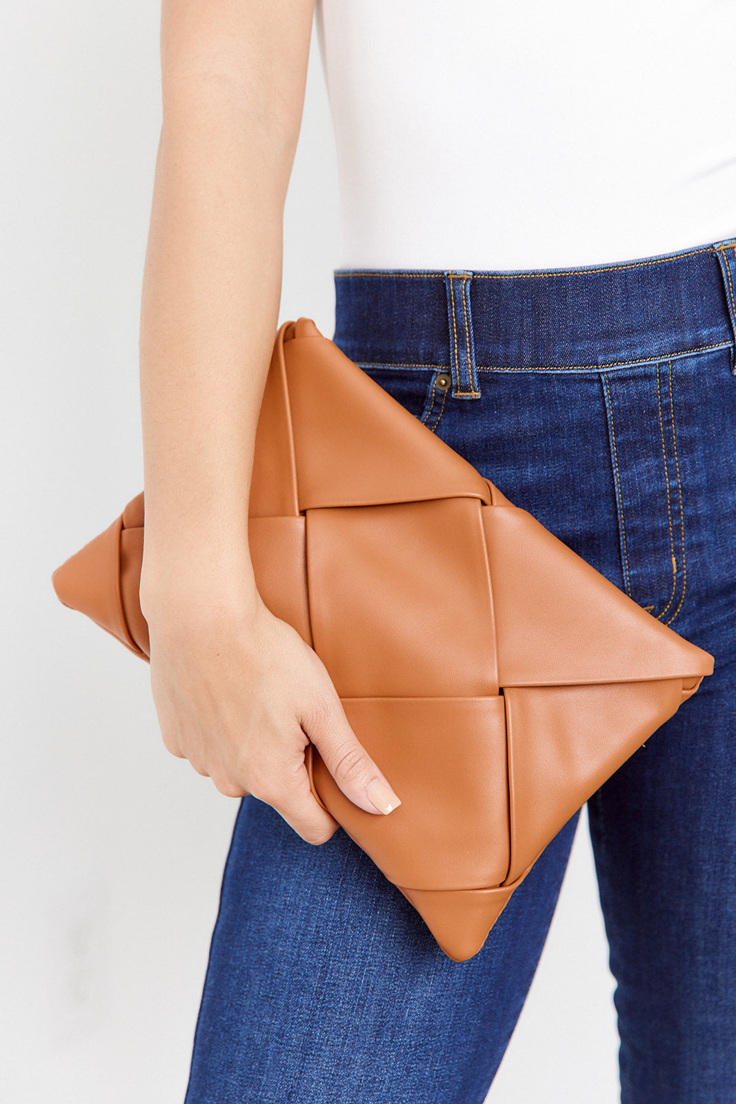 Ariella Woven Clutch