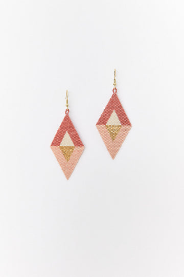 Ink + Alloy Color Block Diamond Luxe Earring