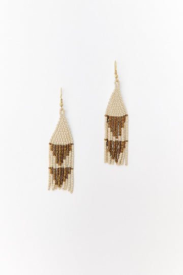 Ink + Alloy Triangles Earring