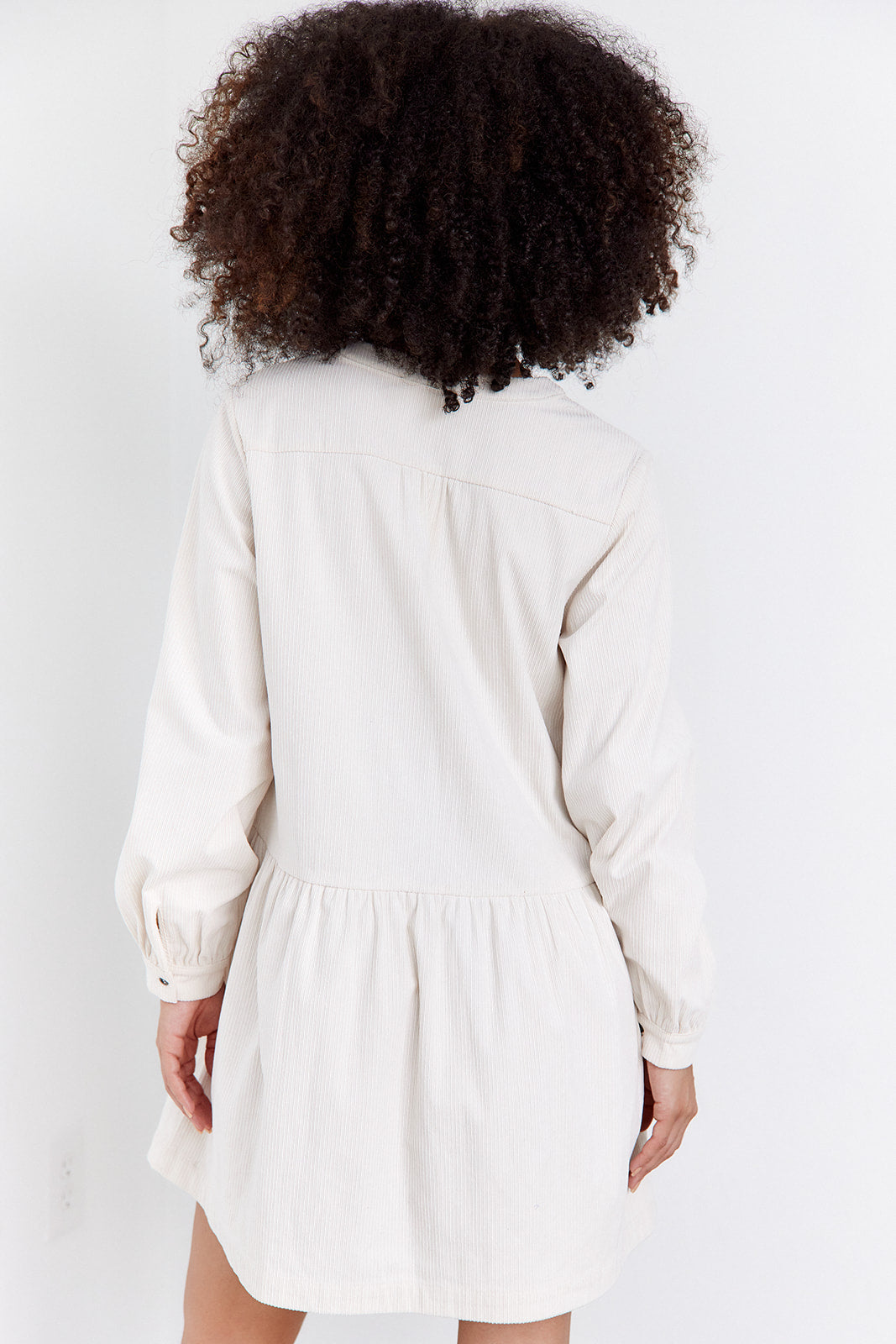 Soleil Mini Corduroy Dress