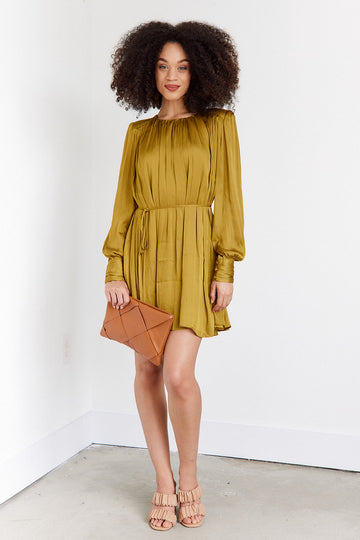 SALE - Tabitha Pleated Mini Dress