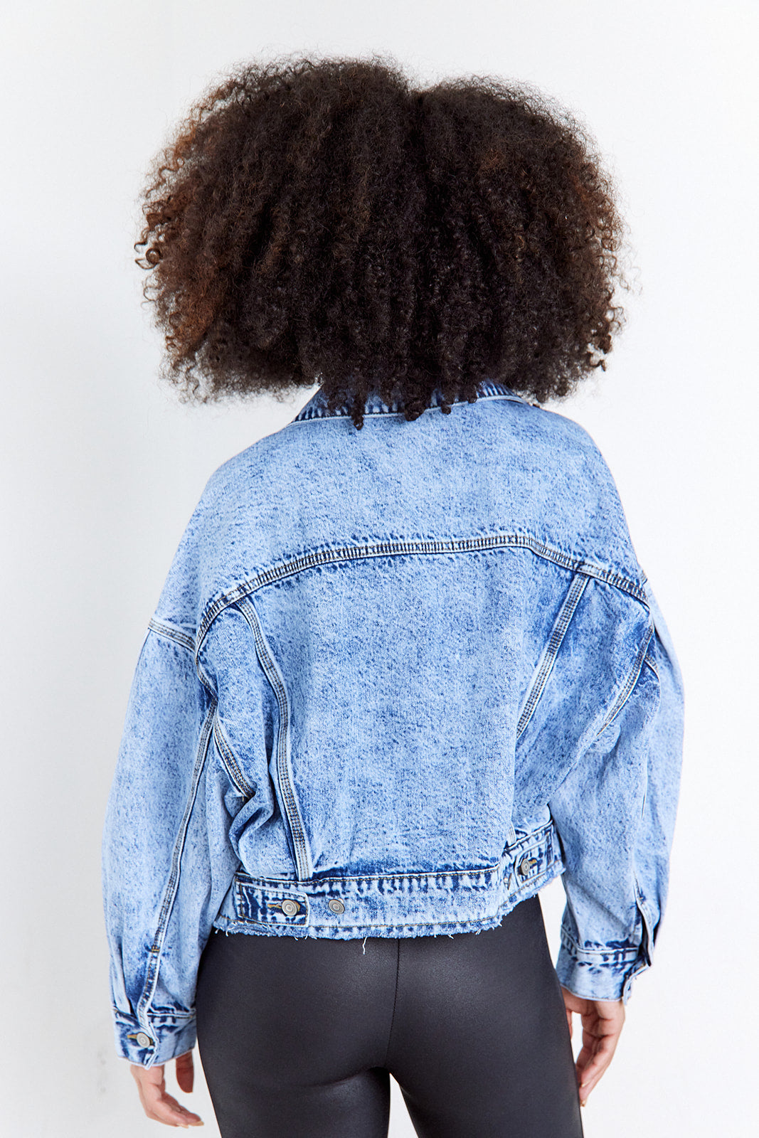SALE - Jianna Acid Wash Denim Jacket