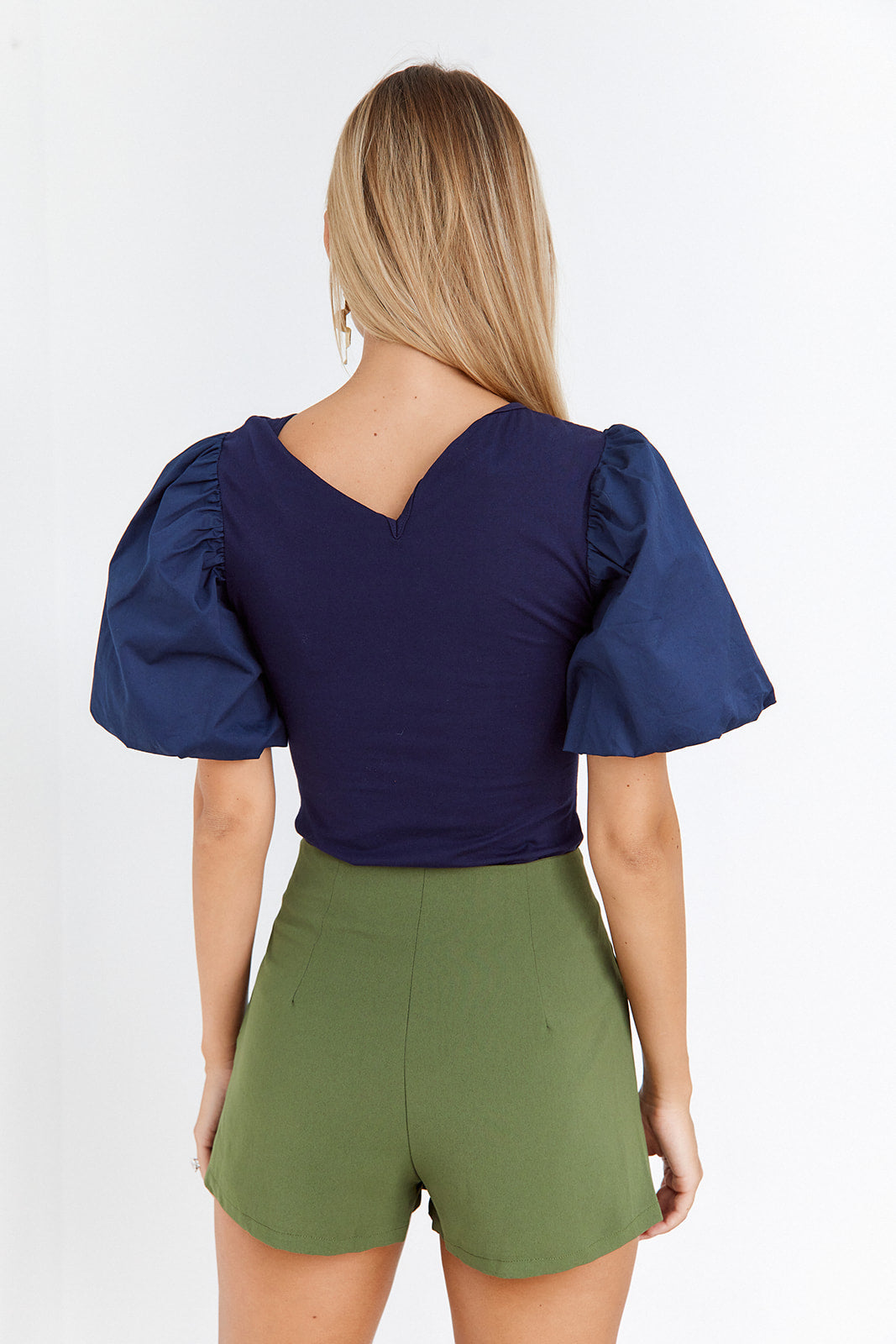 SALE- Lea Puff Sleeve Bodysuit