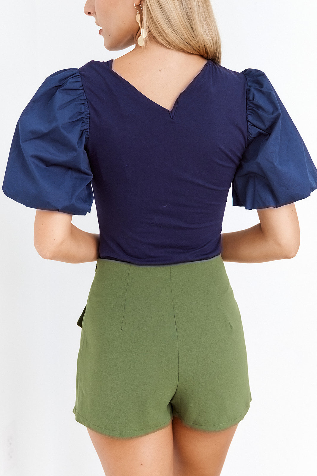 SALE- Donatella Wrap Mini Skirt