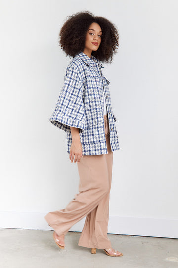 SALE - Frankie Plaid Jacket