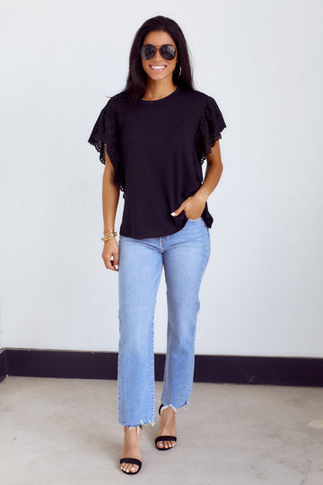 Harper Sleeveless Lace Top