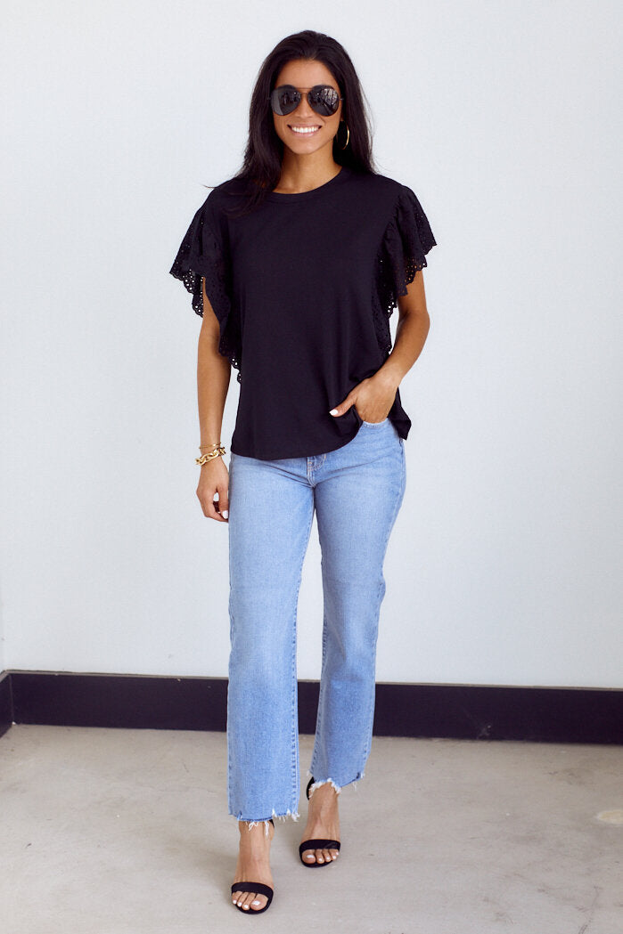 Harper Sleeveless Lace Top