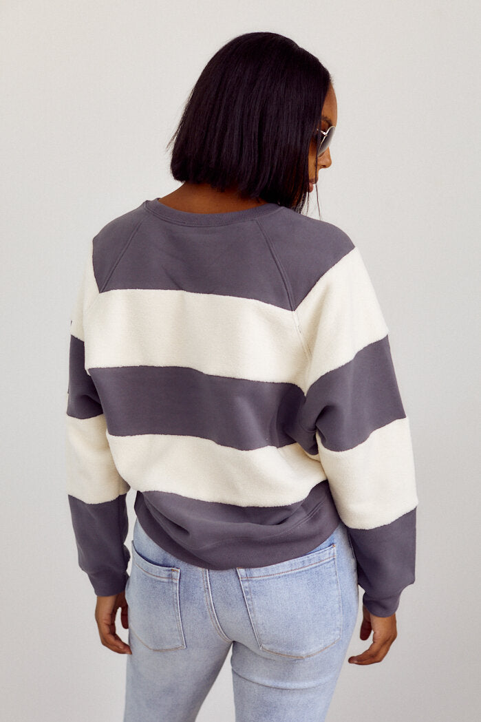 Honora Stripe Sweatshirt