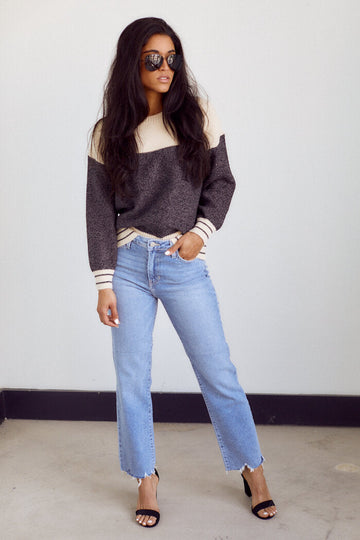 Corinne Colorblock Sweater