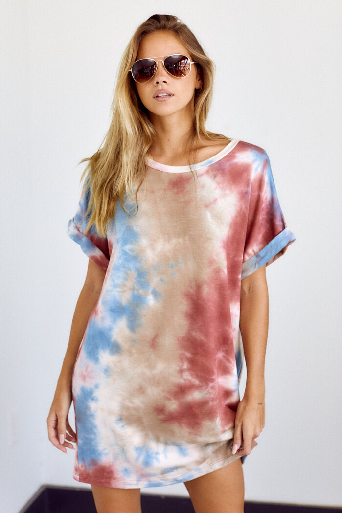 Hendrix Tie Dye T-Shirt Dress