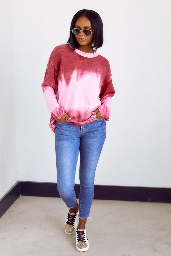 Dallas Tie Dye Sweater