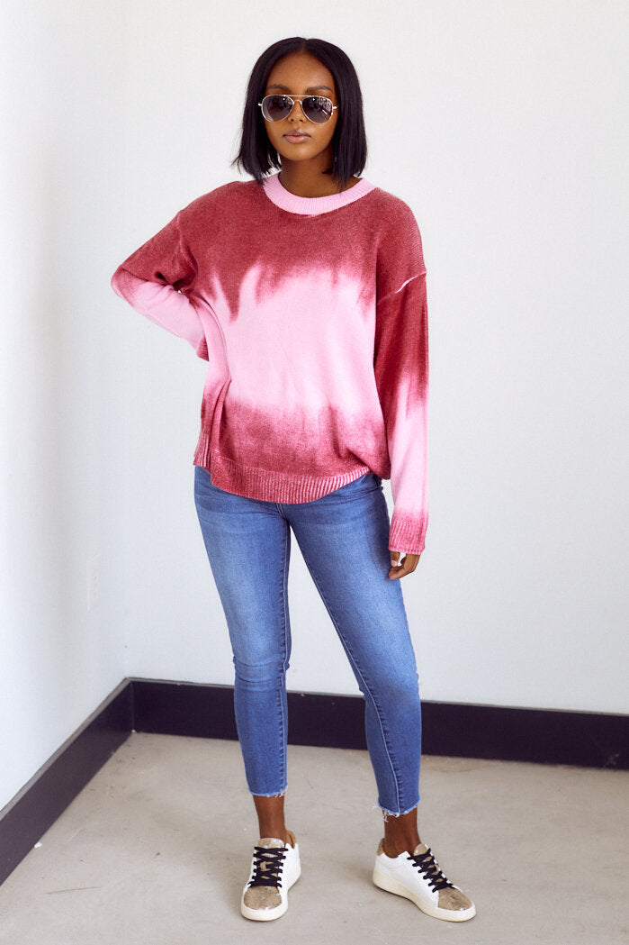 Dallas Tie Dye Sweater