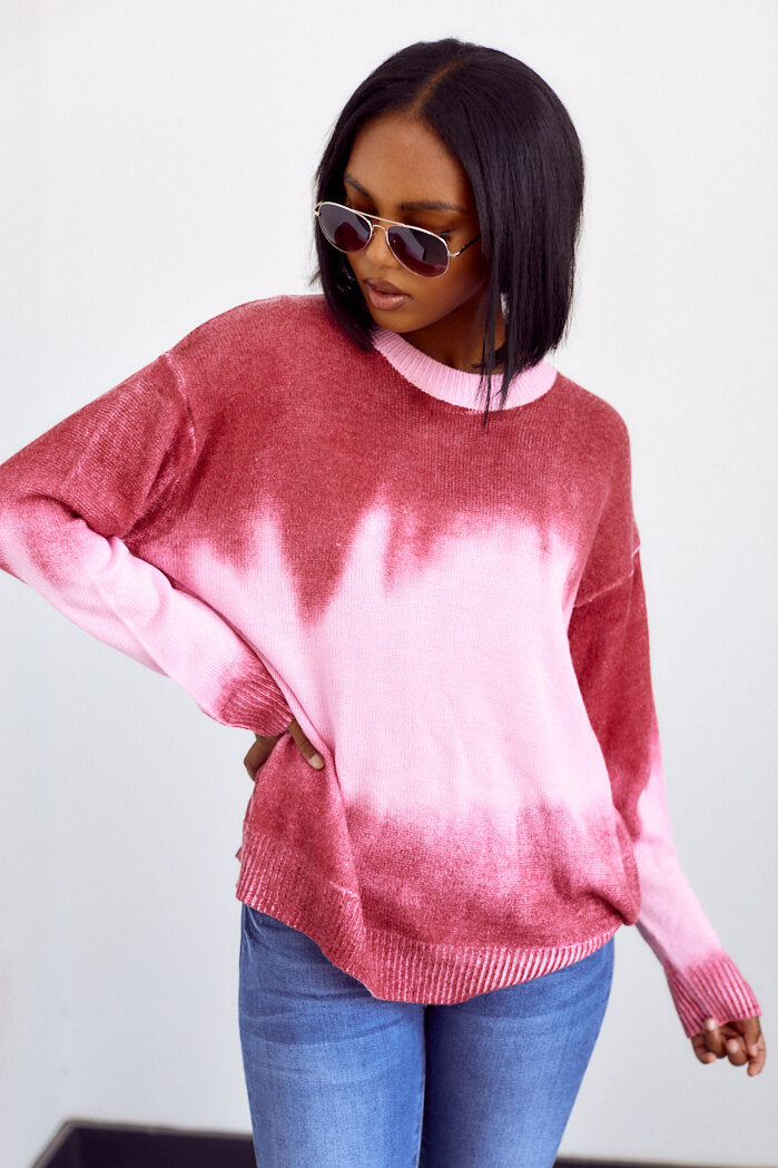 Dallas Tie Dye Sweater