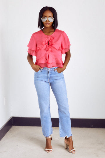 Kempsey Ruffle Detail Blouse