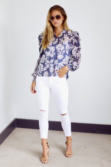 Camino Puff Sleeve Blouse