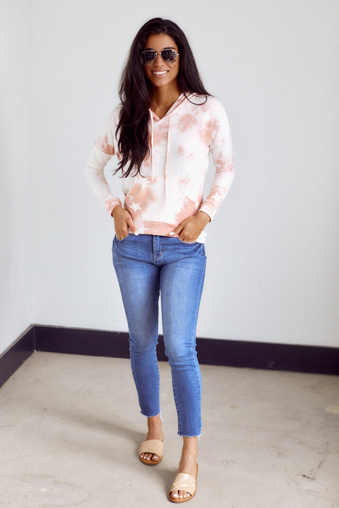 Cassidy Tie Dye Star Hoodie