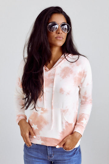 Cassidy Tie Dye Star Hoodie