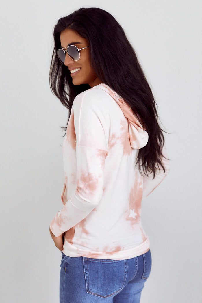 Cassidy Tie Dye Star Hoodie