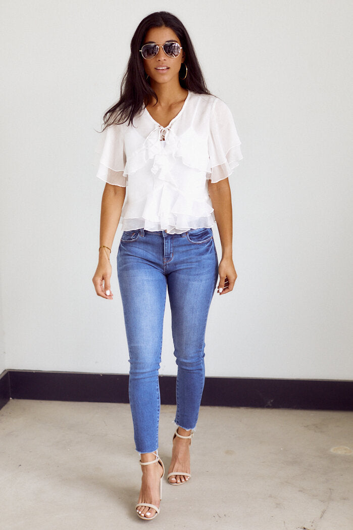 Kempsey Ruffle Detail Blouse