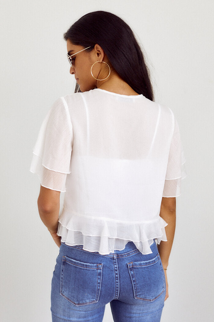 Kempsey Ruffle Detail Blouse
