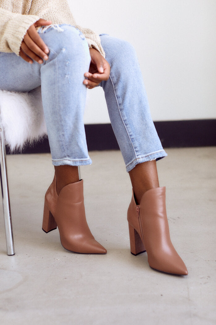Camilla Pointed Toe Bootie