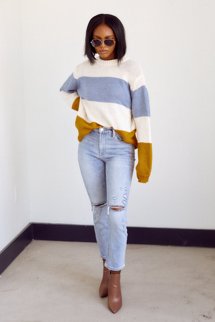 Linette Stripe Sweater