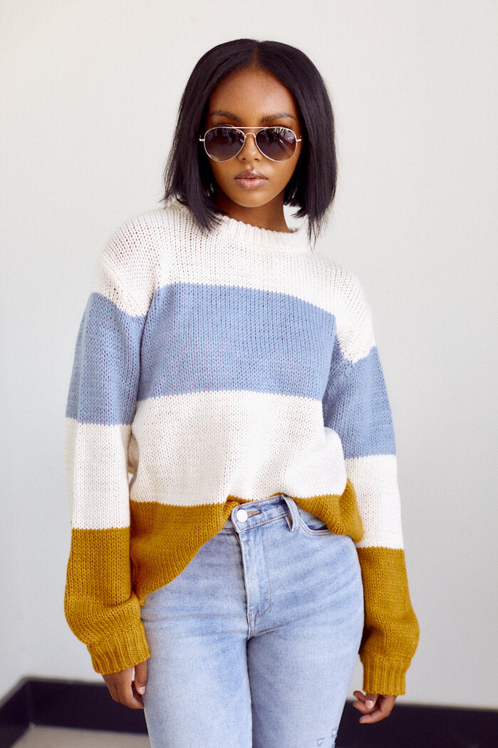 Linette Stripe Sweater