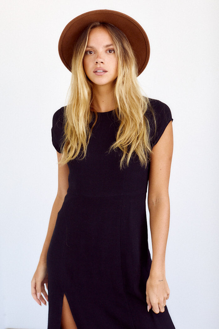 Louisa Short Sleeve Midi Dress