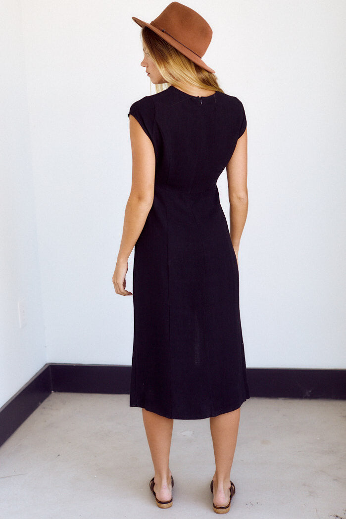 Louisa Short Sleeve Midi Dress