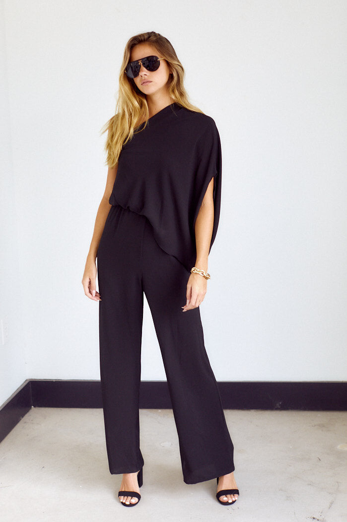 Sadie One Shoulder Jumpsuit