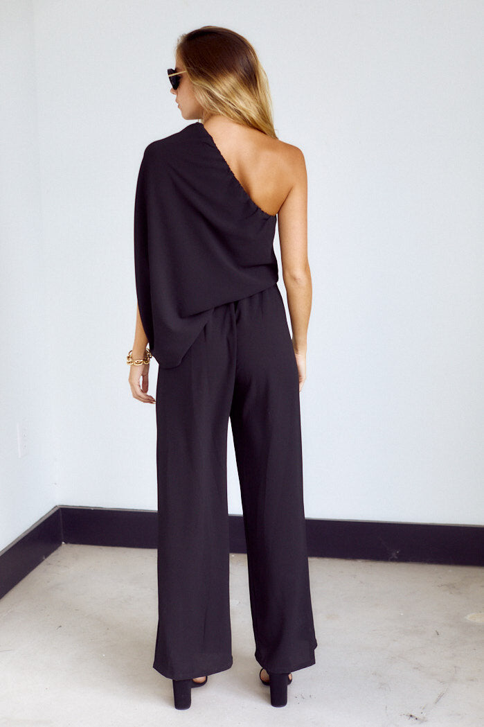 Sadie One Shoulder Jumpsuit