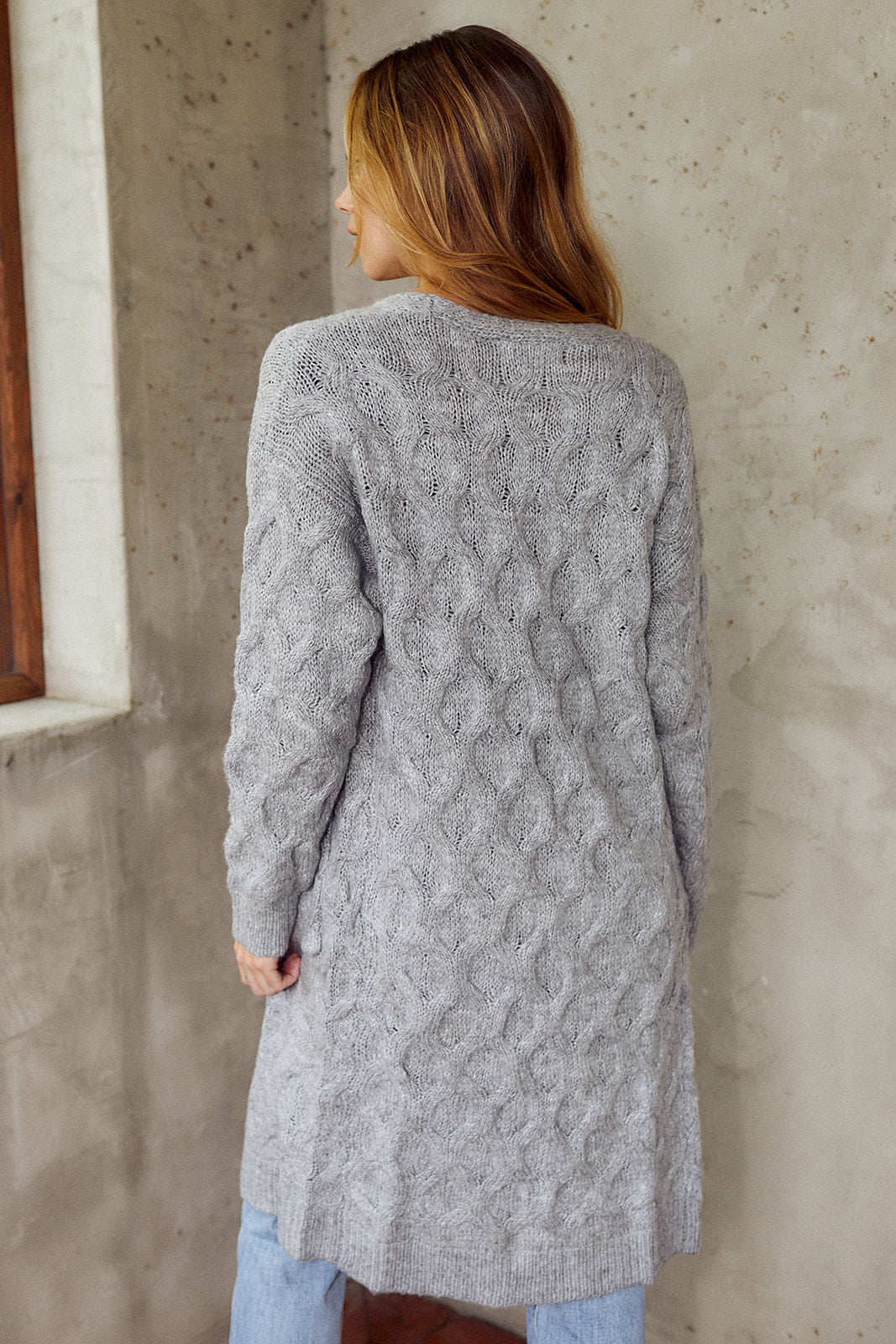 Randi Cableknit Cardigan