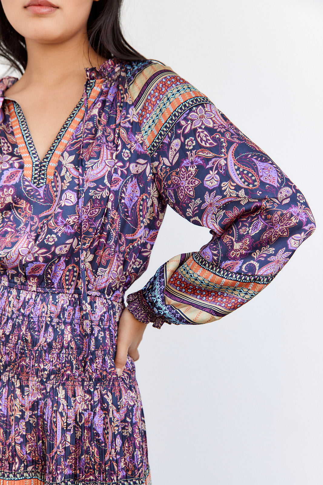 SALE - Kaiana Printed Mini Dress