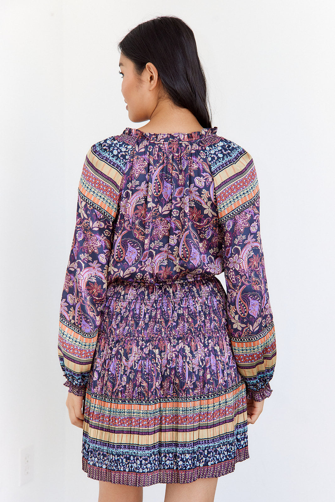 SALE - Kaiana Printed Mini Dress