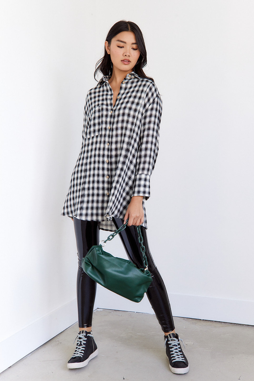 SALE - Sammy Plaid Tunic