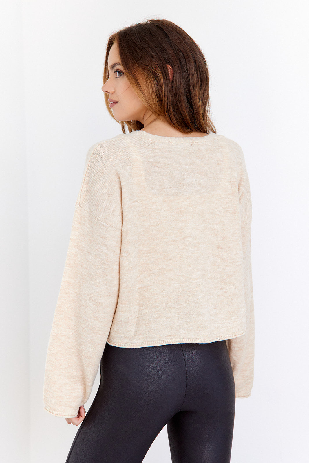 Tatum Tie Front Sweater
