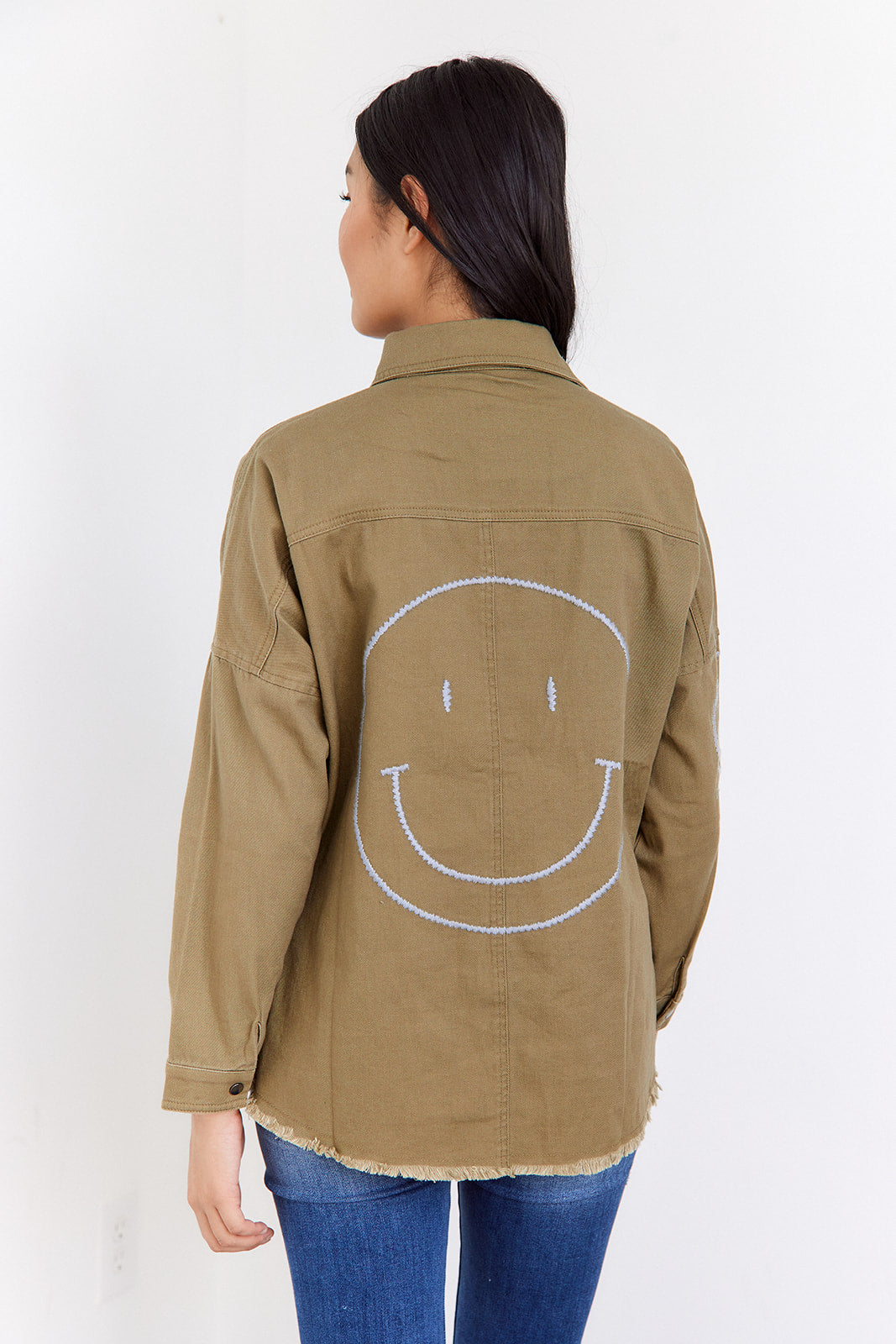 Marsha Smiley Embroidered Jacket