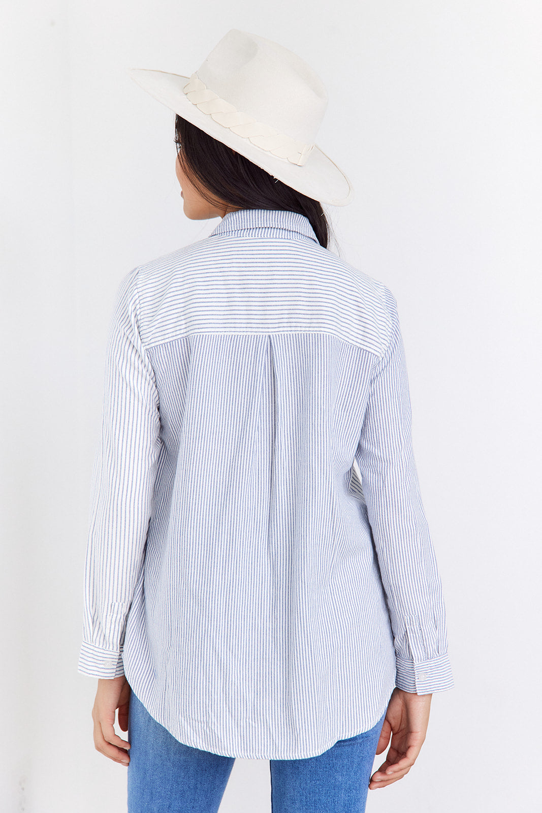 Lane Striped Button Down Shirt