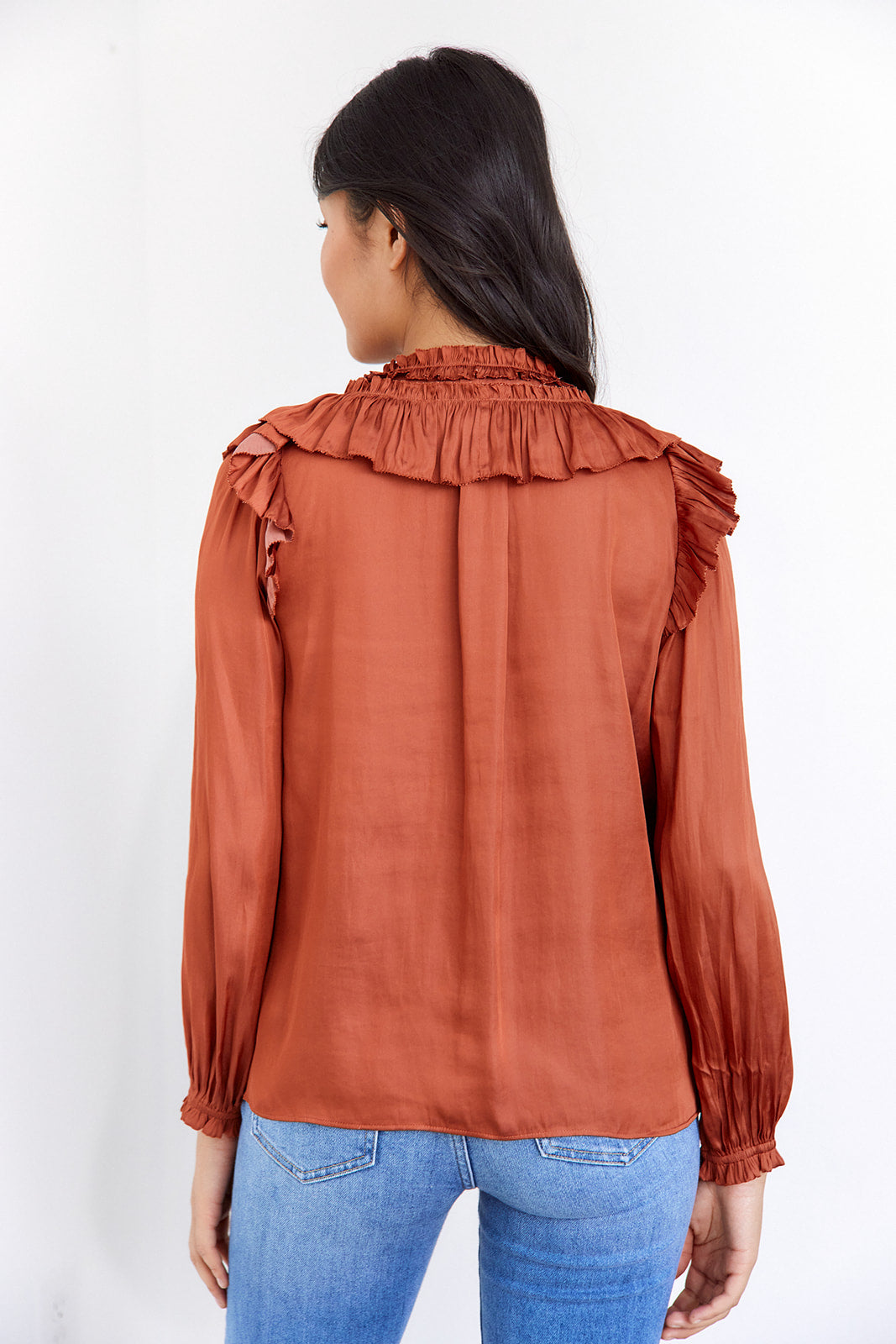 SALE - Kass Ruffle Blouse