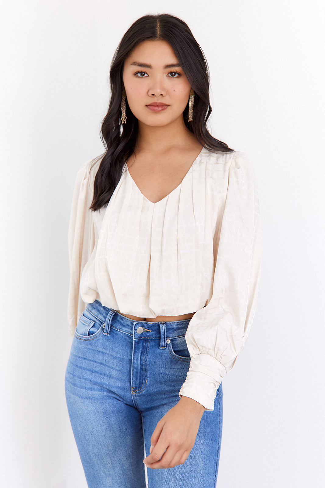 Athena V Neck Blouse