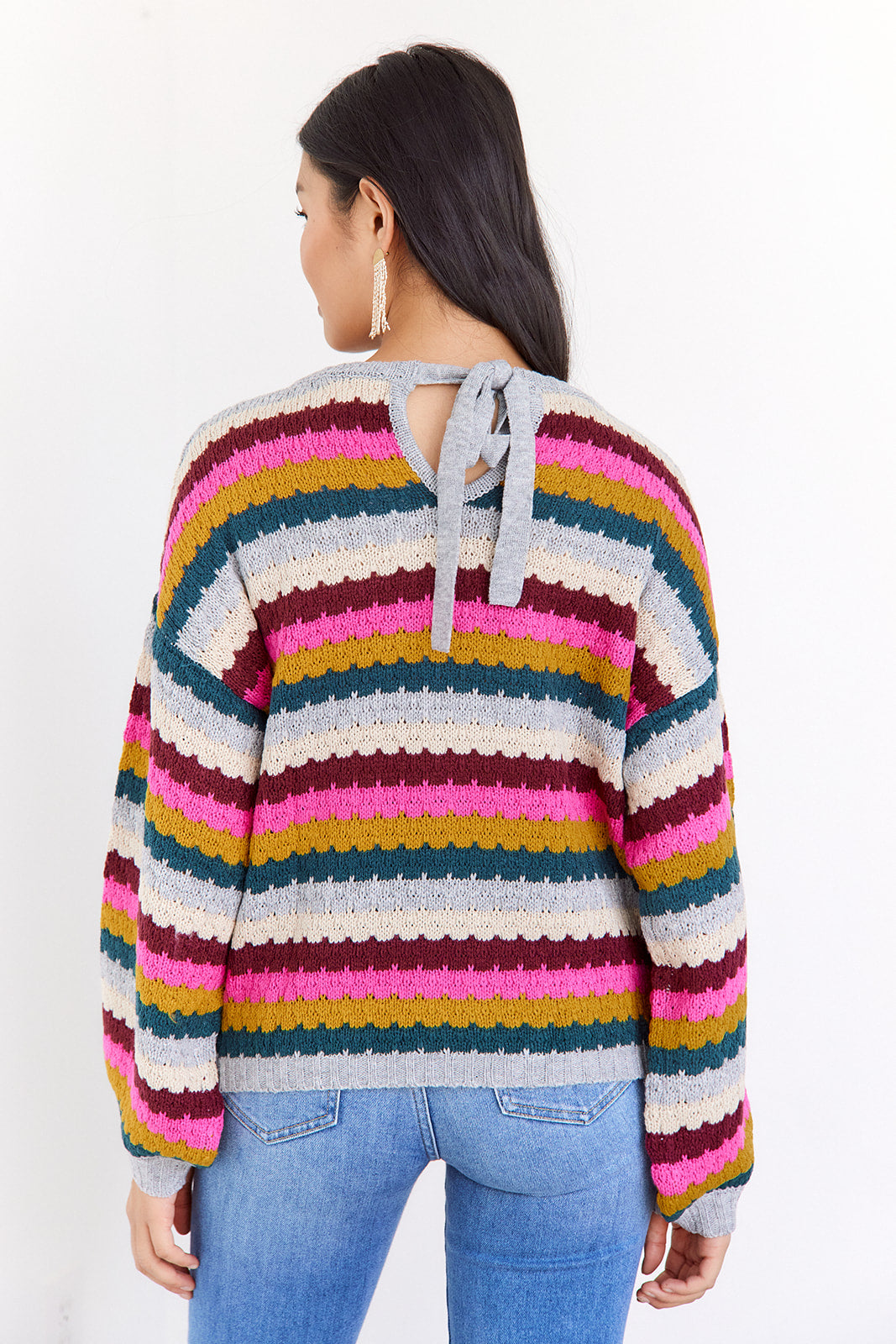 Daphne Striped Sweater