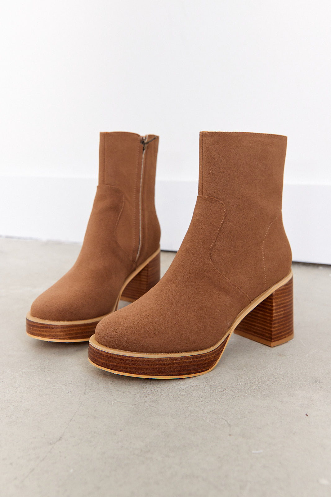 SALE - Alexandra Suede Bootie