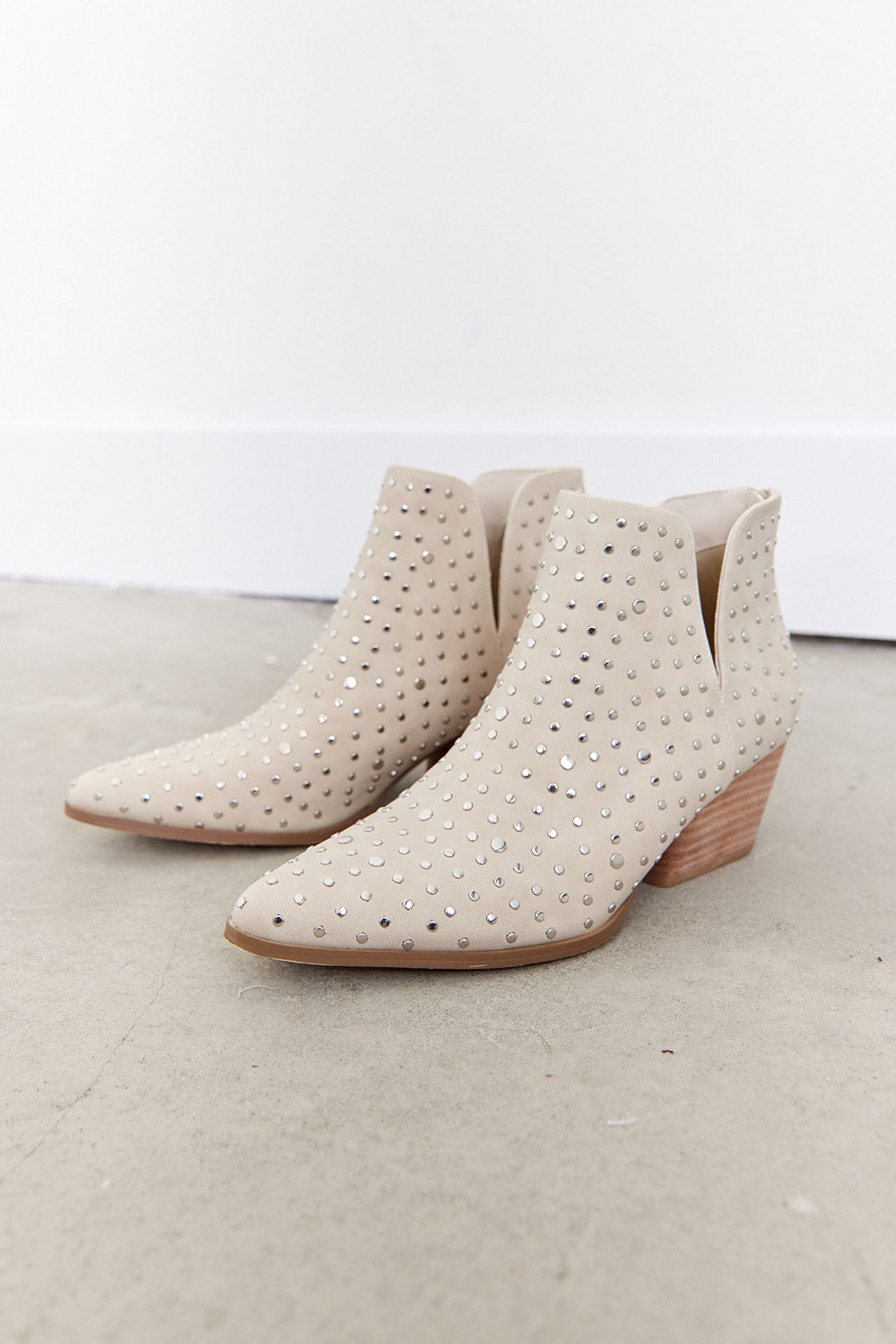 SALE - Yasime Studded Ankle Bootie