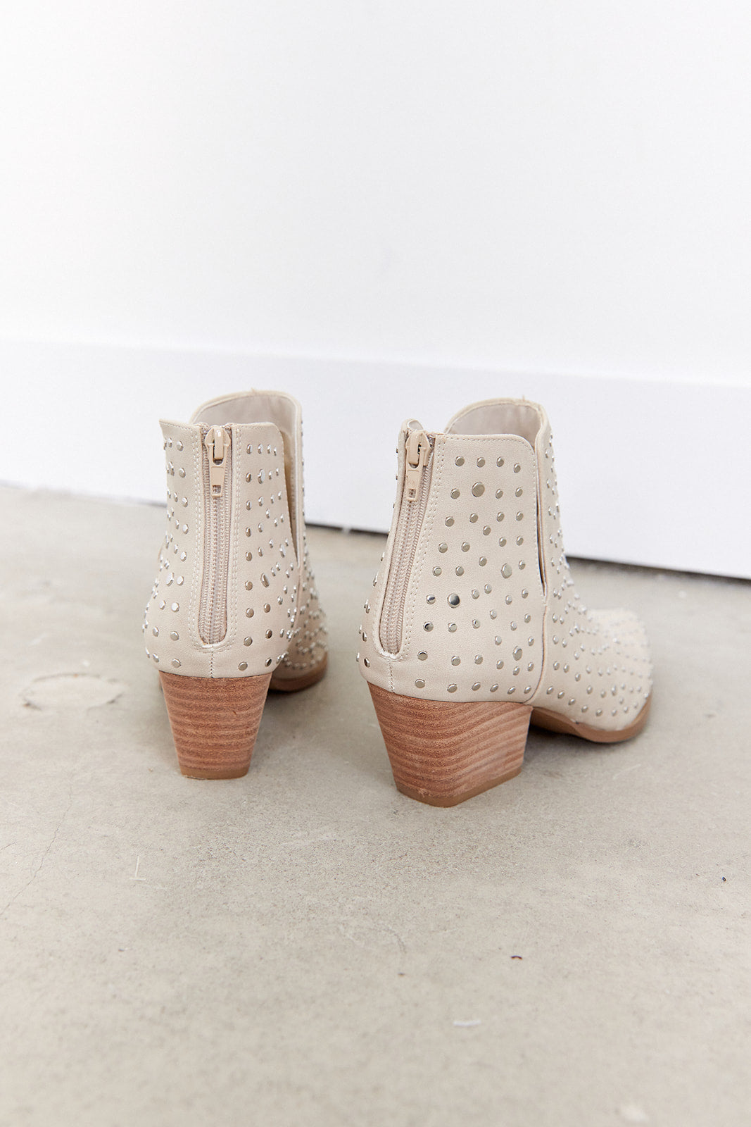 SALE - Yasime Studded Ankle Bootie