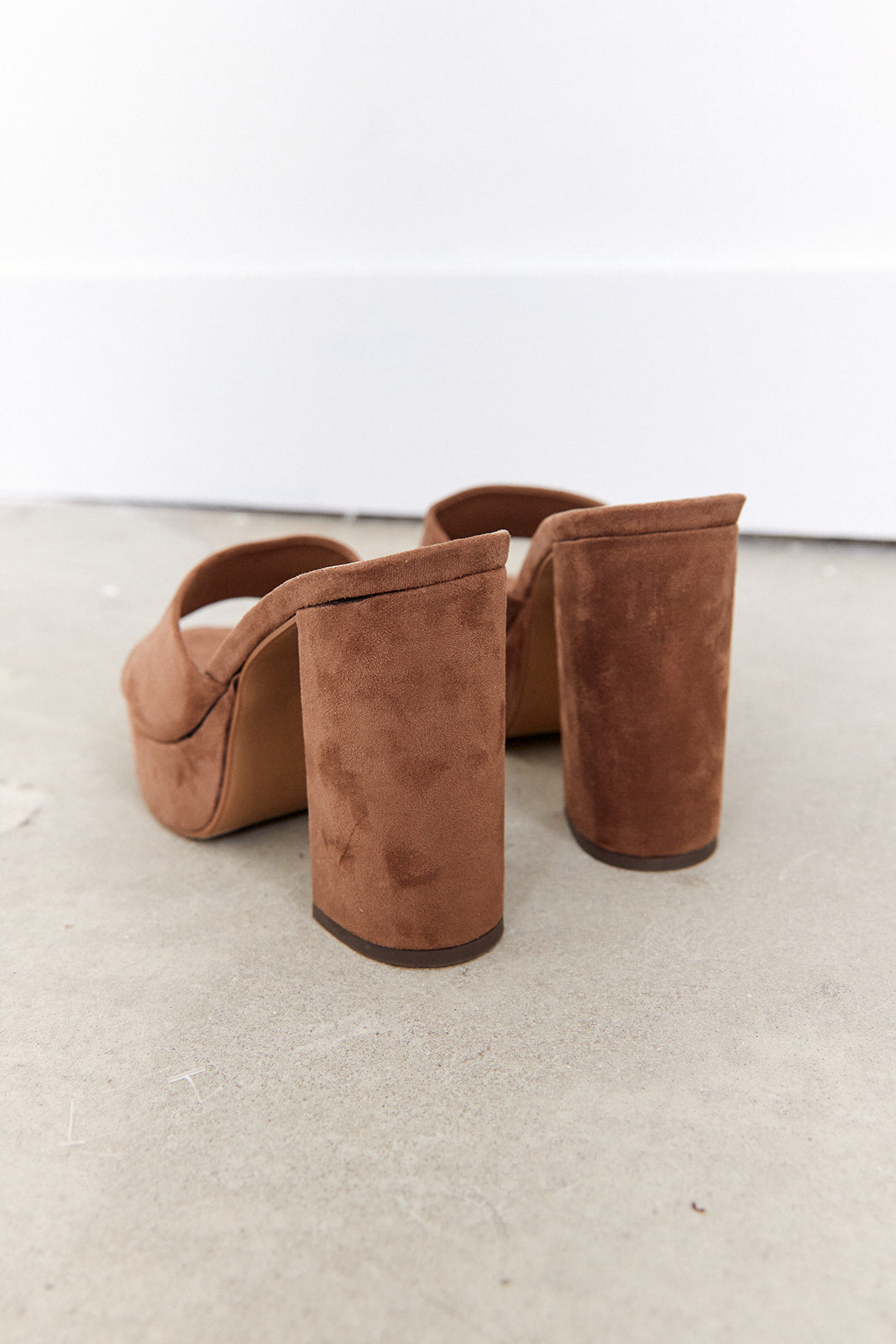 SALE - Esther Suede Platform Heel